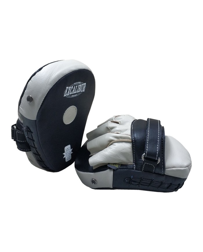 Excalibur Porto Hakiki Deri Boks Lapa Ellik Çift - Siyah Bej