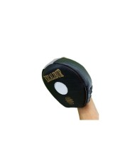 Excalibur Mini Avuç Lapa Ellik Hakiki Deri Çift - Siyah