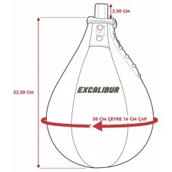 Excalibur Fox Punchingball Boks Hız Topu