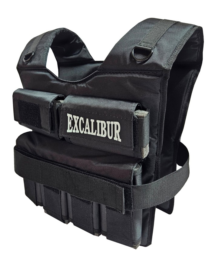 Excalibur Multi Ağırlık Yeleği Siyah 16 Kg