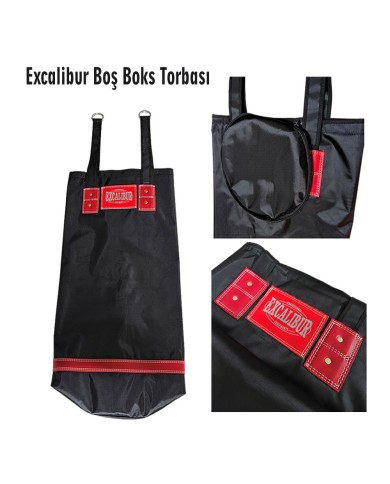 Excalibur Polystar Boş Boks Torbası Siyah