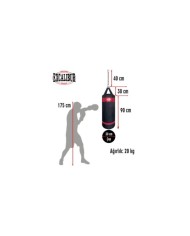 Excalibur Polystar Boks Torbası Siyah