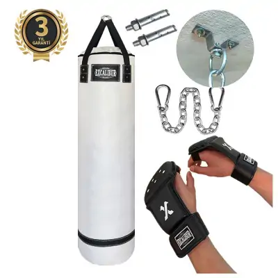 Polystar 120 x 30 cm Boks Torbası Beyaz