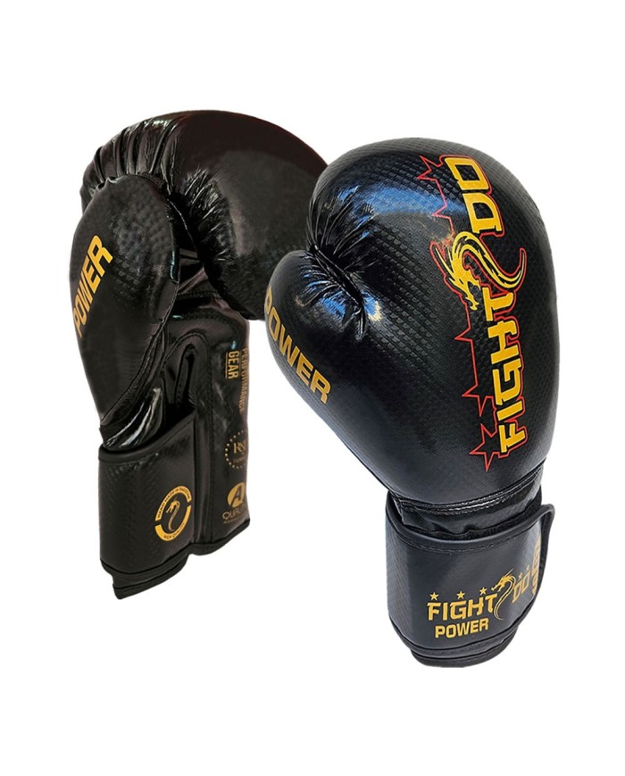 Fight Do Power Carbon Boks Eldiveni Siyah