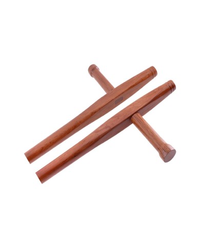 Excalibur Kendo Aikido Tonfa Kızıl Meşe 14'' 36 cm J-711 HQ Çift