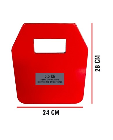 Excalibur Fraser Ağırlık Yeleği Plakası 2 x 5,5 Kg - 11 Kg