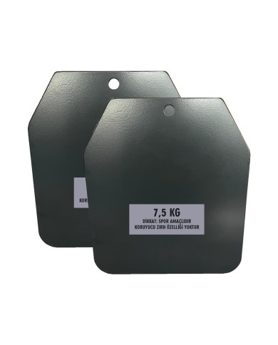 Excalibur Fraser Ağırlık Yeleği Plakası 2 x 7,5 Kg - 15 Kg