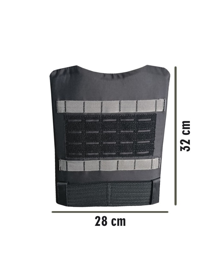 Excalibur Fraser Tactical Crossfit Ağırlık Yeleği Siyah 12 Kg