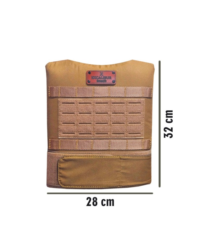 Excalibur Fraser Tactical Crossfit Ağırlık Yeleği Bej 16 Kg