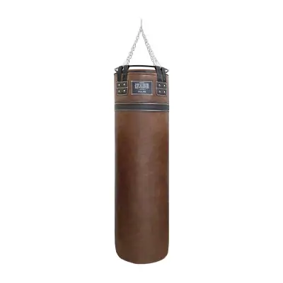 Excalibur Proline 120 x 35 cm Salon Tipi Çemberli Boks Torbası Kahve