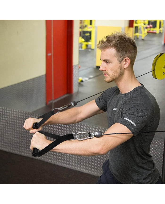 Excalibur Fitness Çekiş Elciği - 25 Cm Elcik Kırmızı Çift