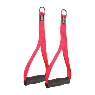 Excalibur Fitness Çekiş Elciği - 40 Cm Elcik Kırmızı Çift