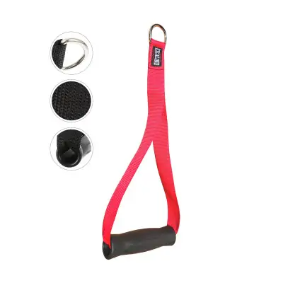 Excalibur Fitness Çekiş Elciği - 40 Cm Elcik Kırmızı Tek