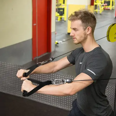 Excalibur Fitness Çekiş Elciği - 40 Cm Elcik Siyah Tek