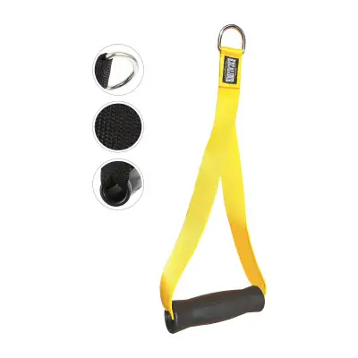 Excalibur Fitness Çekiş Elciği - 40 Cm Elcik Sarı Çift