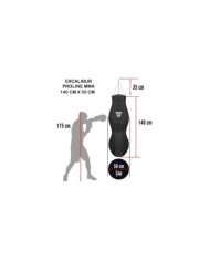Excalibur Proline MMA Boks Torbası Siyah