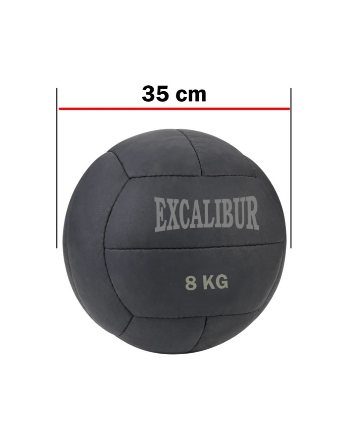 Excalibur Mito Deri Sağlık Topu 8 kg