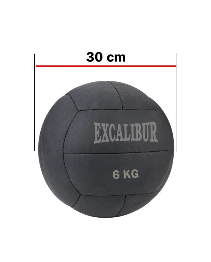 Excalibur Mito Deri Sağlık Topu 6 kg