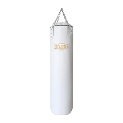 Excalibur Klasik Boks Torbası 120 cm x 35 cm Beyaz
