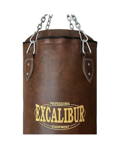 Excalibur Klasik Boks Torbası Kahve