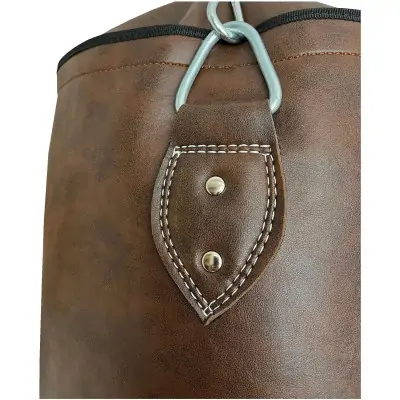 Excalibur Klasik Boks Torbası 90 cm x 35 cm Kahve