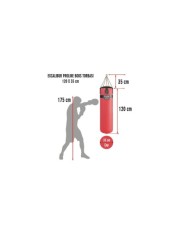 Excalibur Proline Salon Tipi Boks Torbası Kırmızı 35 cm Çap