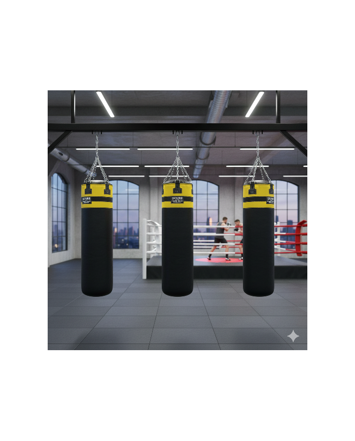 Excalibur Proline Salon Tipi Boks Torbası Sarı Syh 35 cm Çap