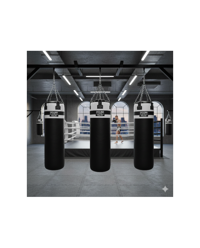 Excalibur Proline Salon Tipi Boks Torbası Beyaz Syh 40 cm Çap