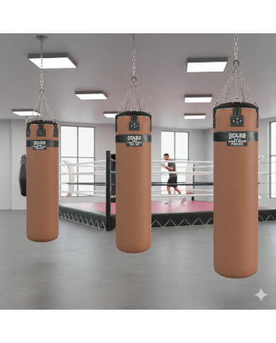 Excalibur Proline Salon Tipi Boks Torbası Taba 40 cm Çap