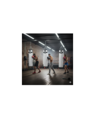 Excalibur Proline 135 x 35 cm Salon Tipi Boks Torbası Beyaz