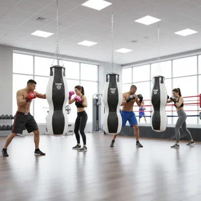 Excalibur Proline MMA Boks Torbası Beyaz Siyah