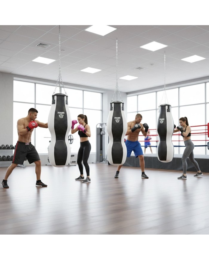 Excalibur Proline MMA Boks Torbası Beyaz Siyah