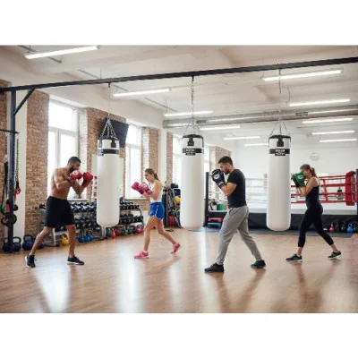 Excalibur Proline 150 x 40 cm Salon Tipi Boks Torbası Beyaz