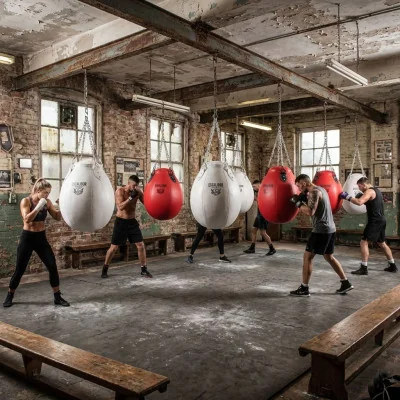 Excalibur Proline Küre Boks Torbası Beyaz Kırmızı