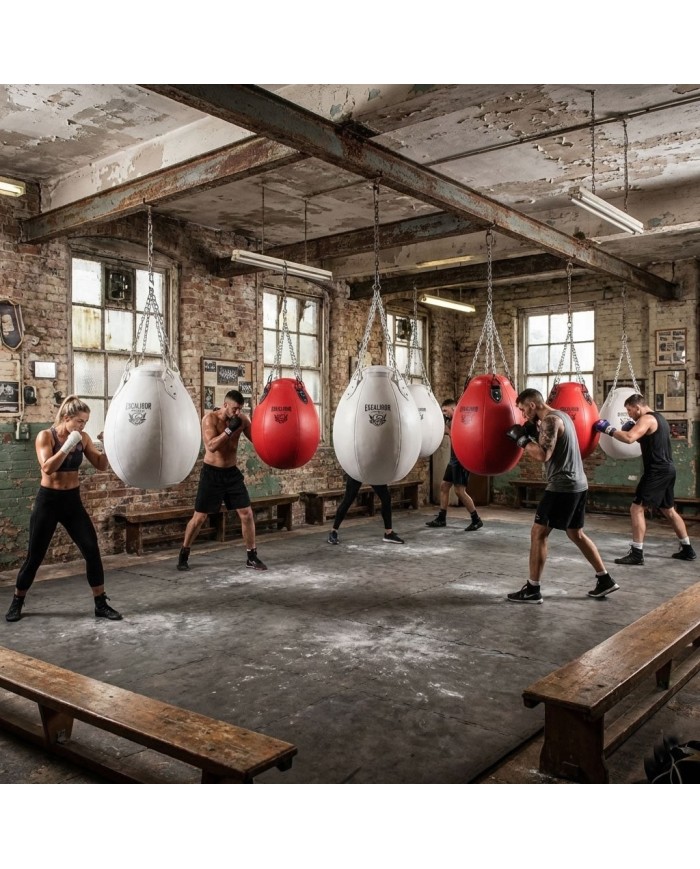 Excalibur Proline Küre Boks Torbası Kırmızı