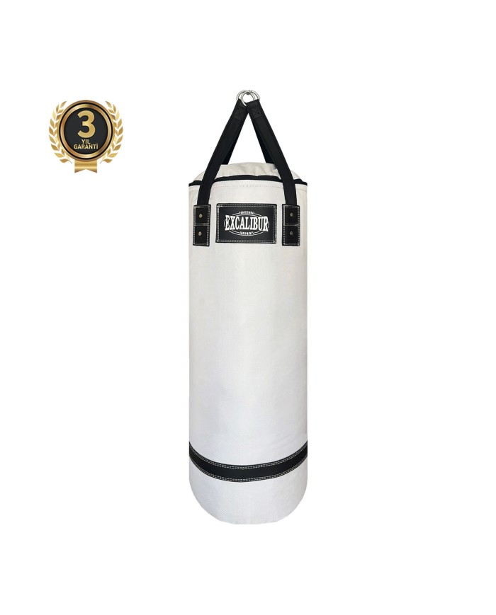 Polystar 90 x 30 cm Boks Torbası Beyaz - Eldiven Hediyeli