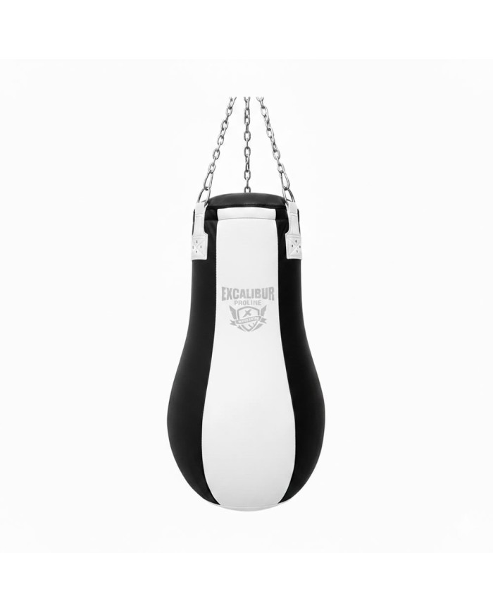 Excalibur Proline Armut Boks Torbası Beyaz Siyah