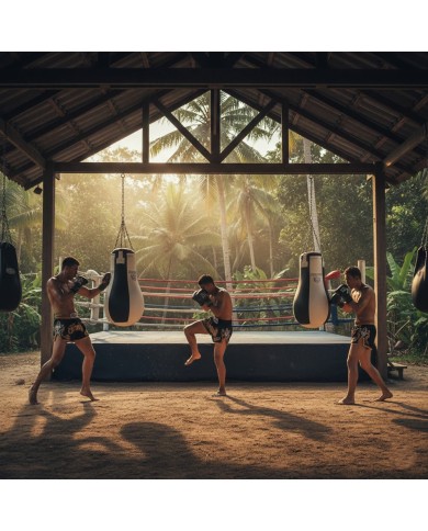 Excalibur Proline Armut Boks Torbası Beyaz Siyah