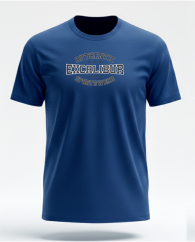 Excalibur Tişört % 100 Pamuk Lacivert