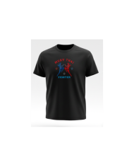 Muay Thai T-Shirt % 100 Pamuk Tişört Antrasit