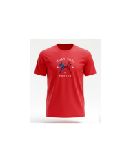 Muay Thai T-Shirt % 100 Pamuk Tişört Bordo