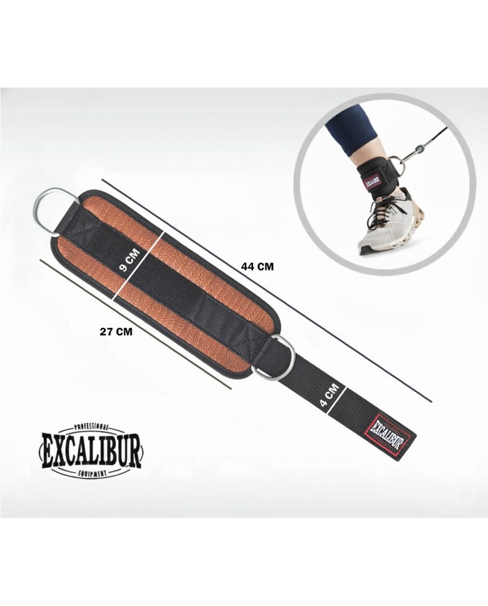 Excalibur Ergo El - Ayak Bilek Çekiş Kayışı Taba - Tek