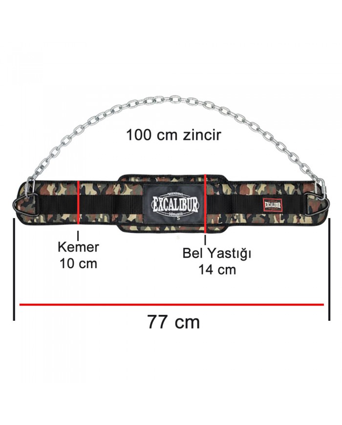 Pro Dips Ağırlık Kemeri Camo