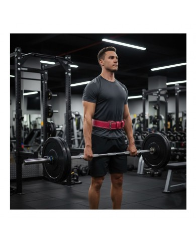 Excalibur Turbo Fitness Ağırlık Kemeri Kırmızı