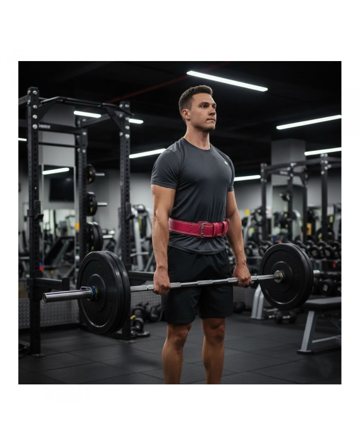 Excalibur Turbo Fitness Ağırlık Kemeri Kırmızı