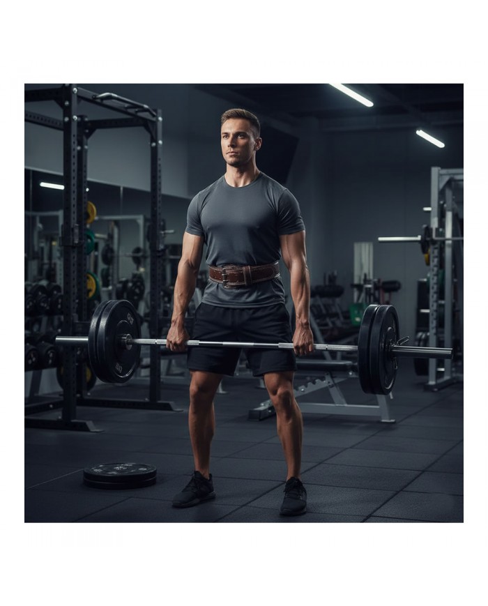 Excalibur Turbo Fitness Ağırlık Kemeri Kahve