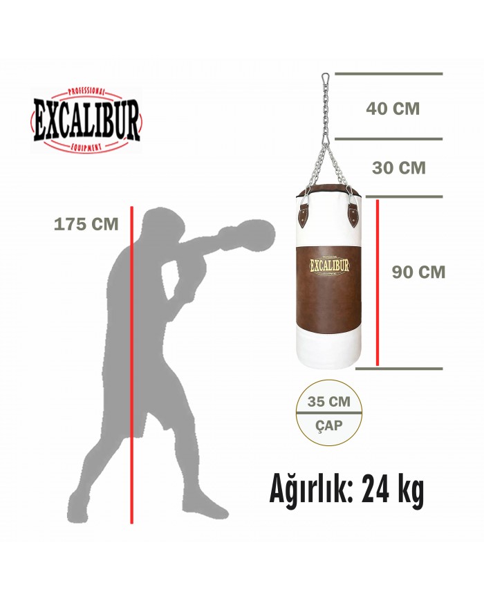 Excalibur Vintage Boks Torbası