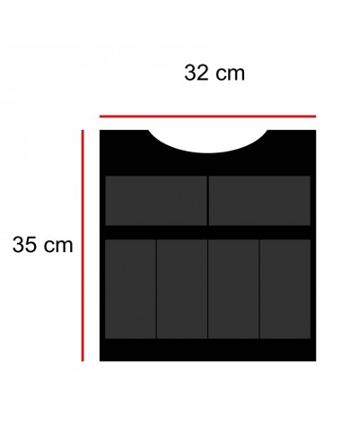 Excalibur Multi Ağırlık Yeleği Siyah 16 Kg