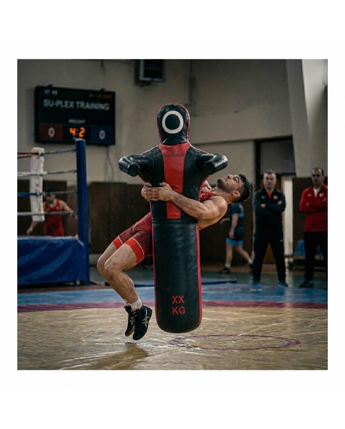 Excalibur Güreş Mankeni Hakiki Deri Grekoromen Model 160 cm