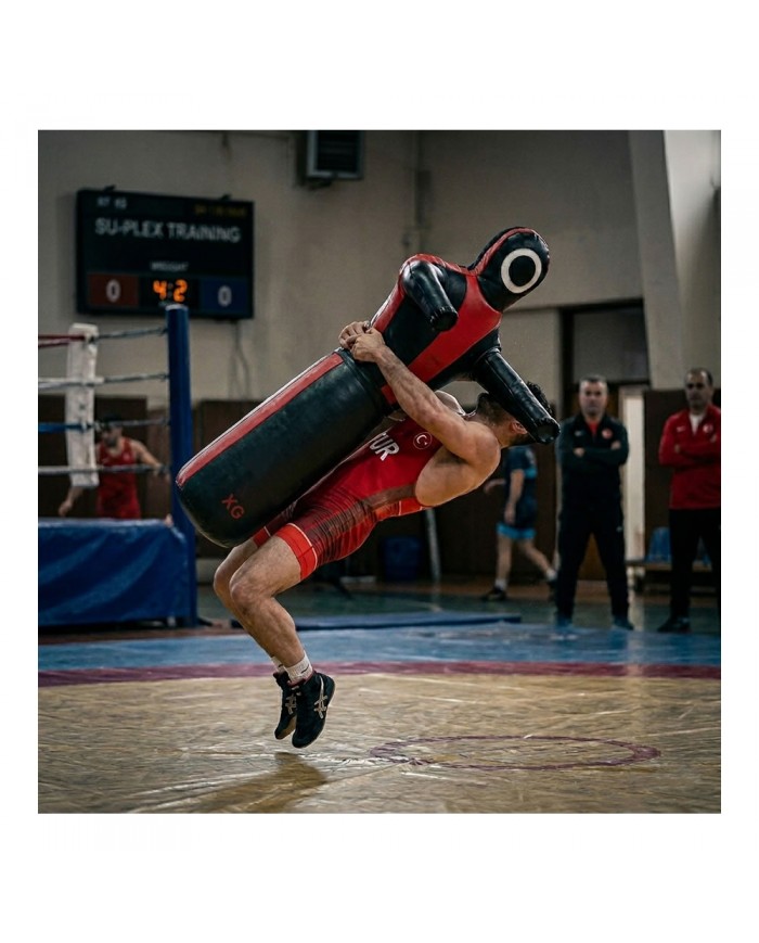 Excalibur Güreş Mankeni Hakiki Deri Grekoromen Model 130 cm